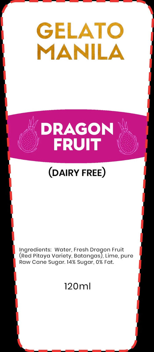 Dragon Fruit Sorbet "Vegan" - (120 ml)