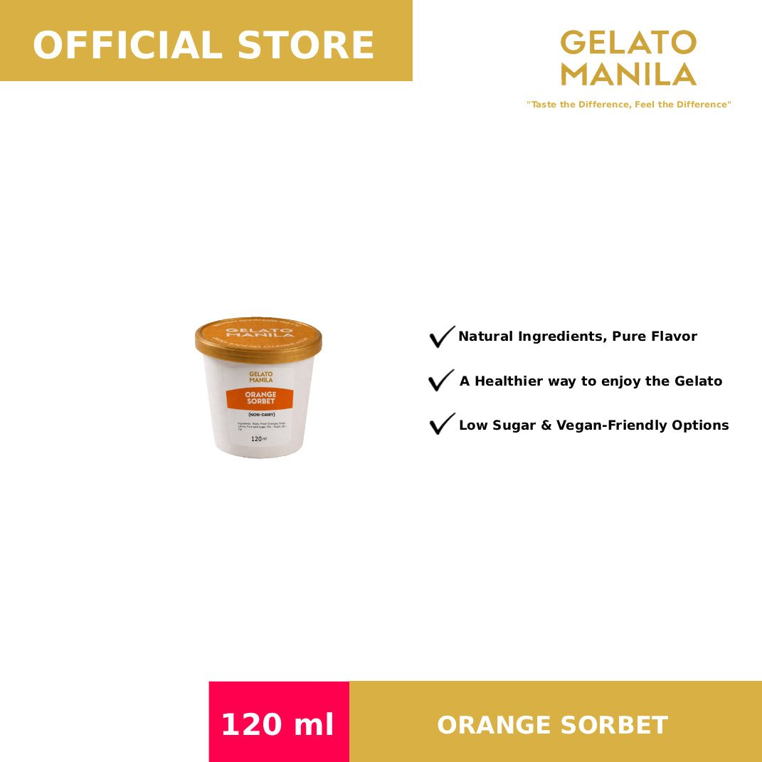 Orange Sorbet (120 ml)