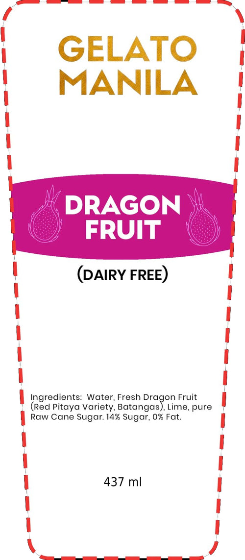 Dragon Fruit Sorbet (Vegan)