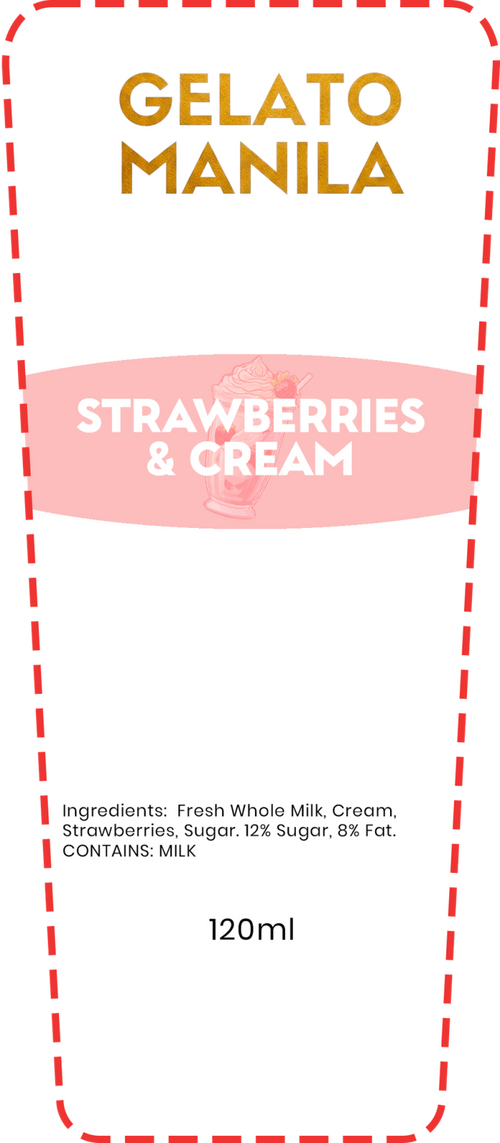 Strawberries & Cream (120 ml)